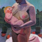 مادر و بچه شیرخوار، اثر Paula Modersohn Becker 1876-1907