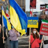 Kyiv,,Ukraine,-,Oct.,28,,2022:,Protest,Of,The,Iranian